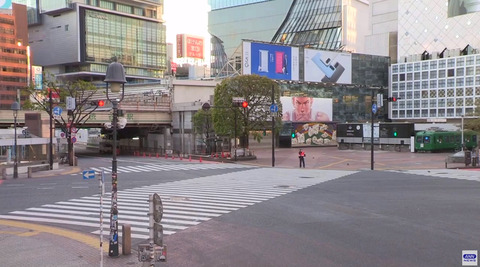2020.4月 コロナ緊急事態の渋谷
